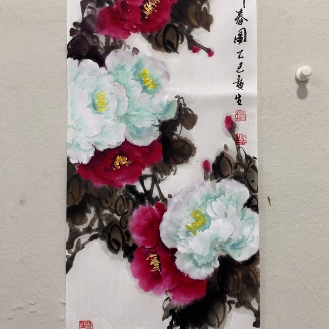 纸本手绘宣纸杨广生老师作品