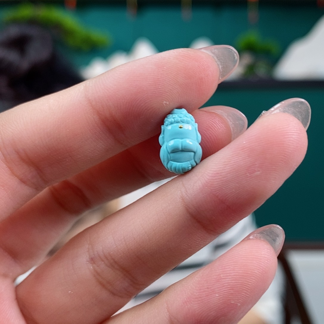 绿松石珠宝奇石未镶嵌