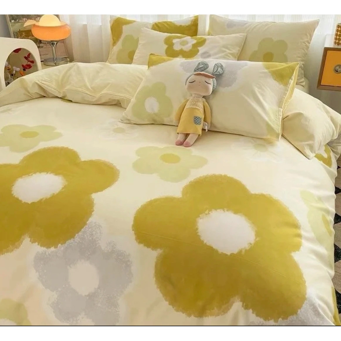 【梦享-花】订单尾货高支高密水洗斜纹棉四件套