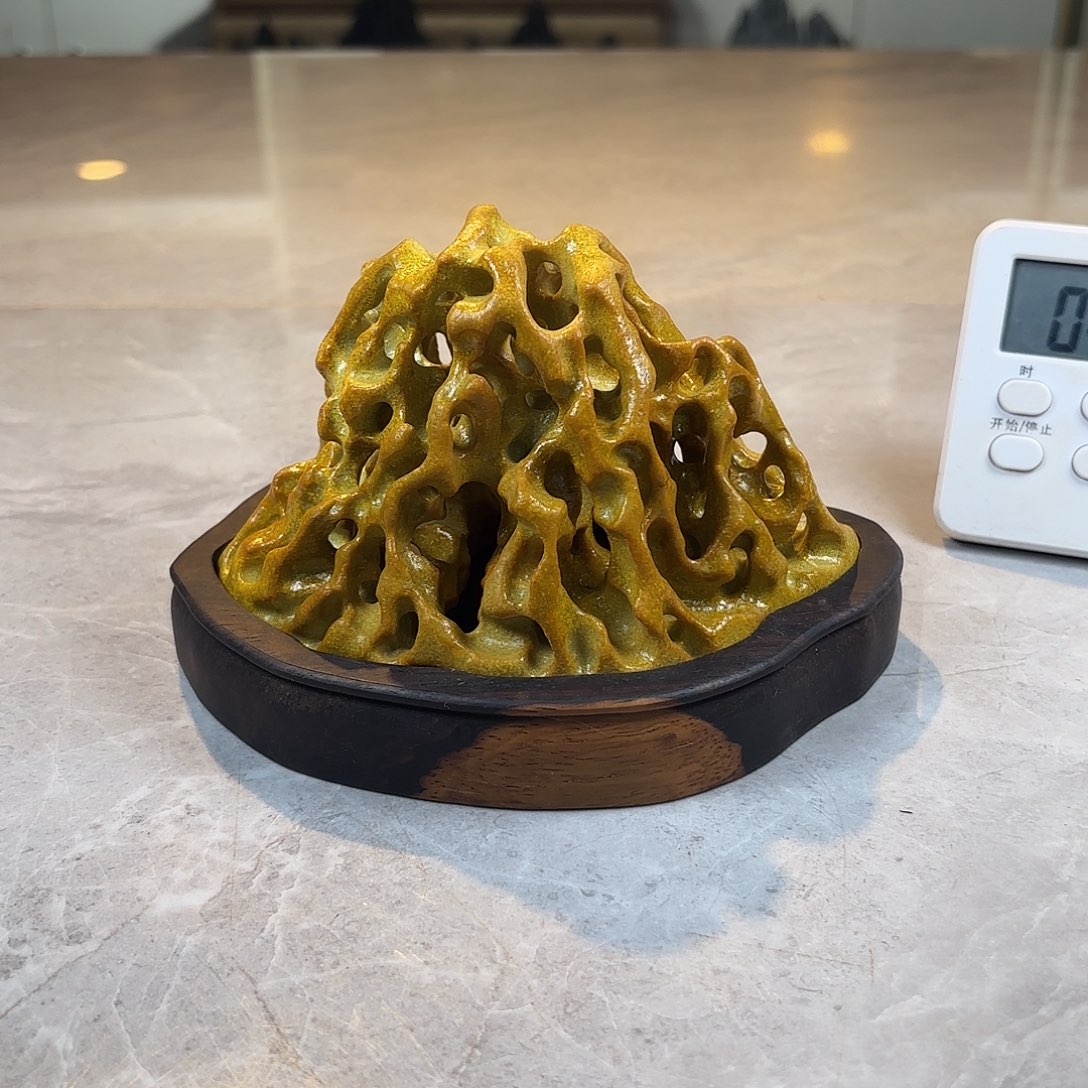 鼎***团灵璧石手工雕刻奇石摆件