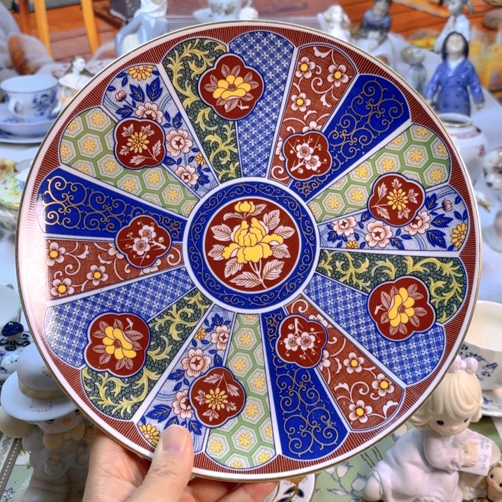 摆件欧洲中古瓷器好看冲鸭！