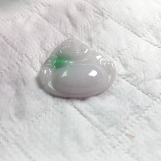 翡翠颈饰未镶嵌杨*生吊坠