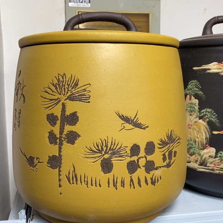 紫砂茶叶罐宜兴紫砂