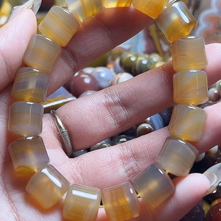 玛瑙/玉髓未镶嵌手串