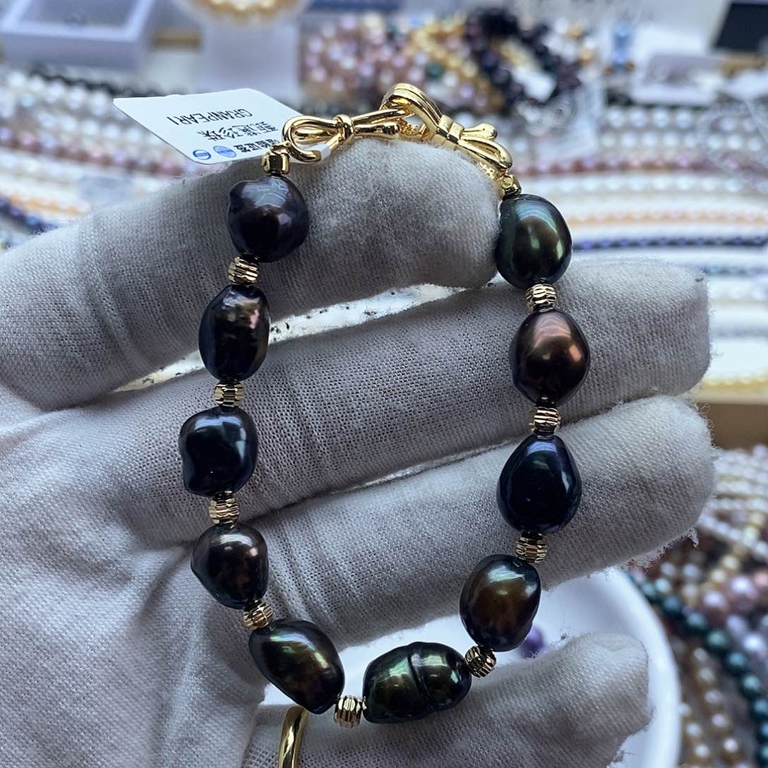 海水珍珠颈饰银S925镶嵌