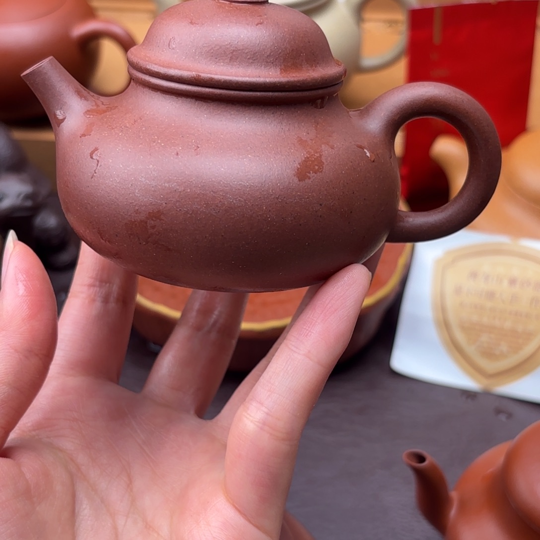 1***8茶壶紫砂特练紫泥  容天  130