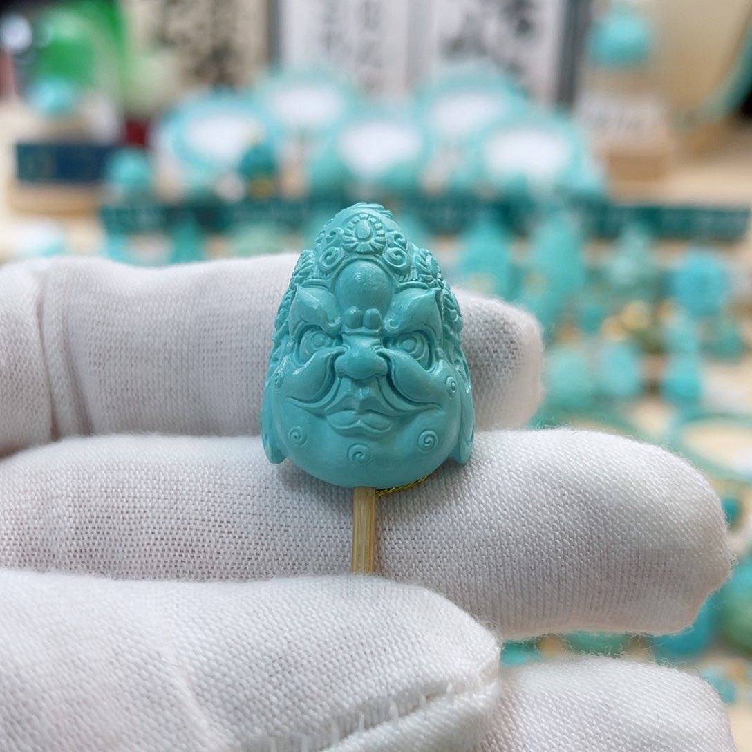 绿松石珠宝奇石未镶嵌