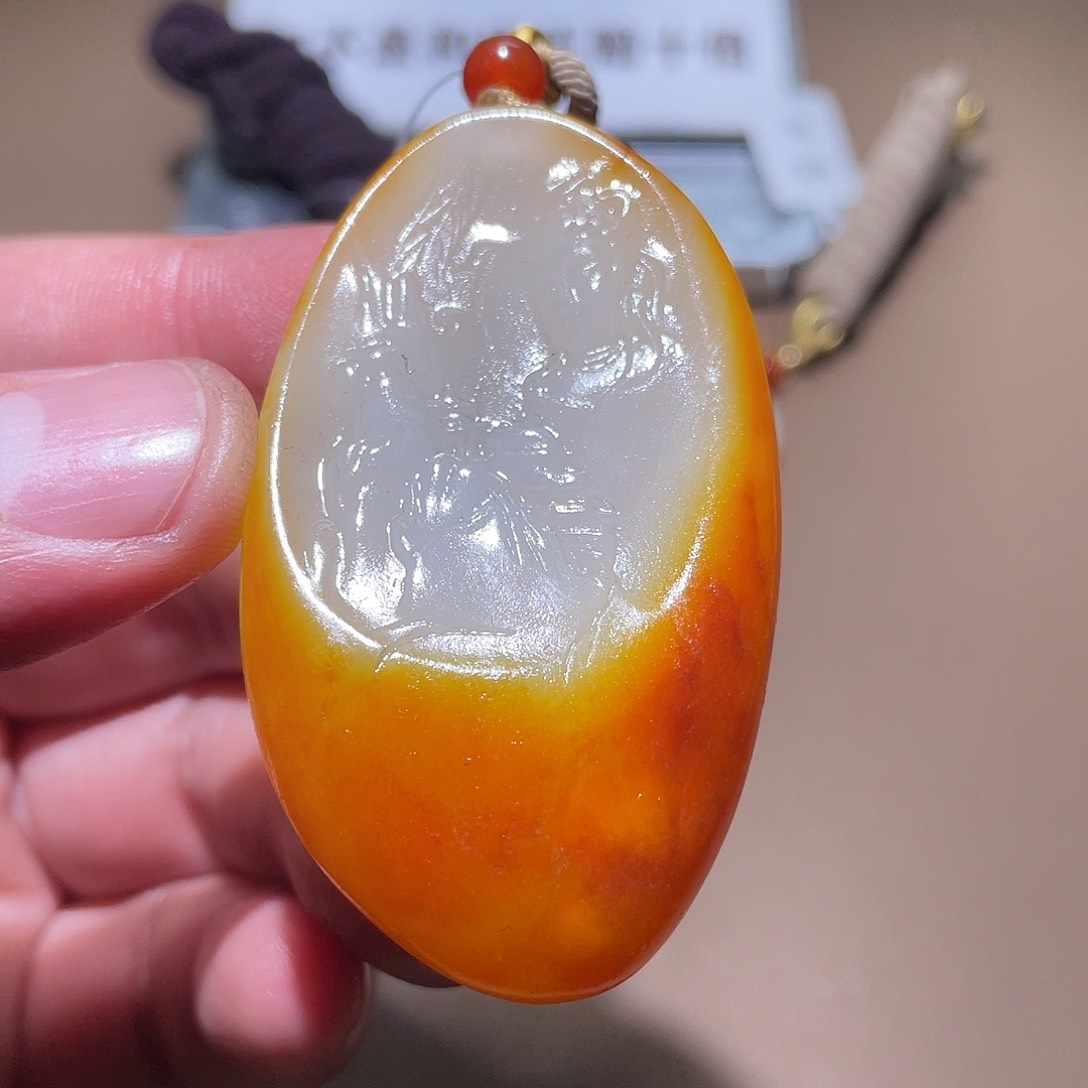 和田玉颈饰未镶嵌Z6