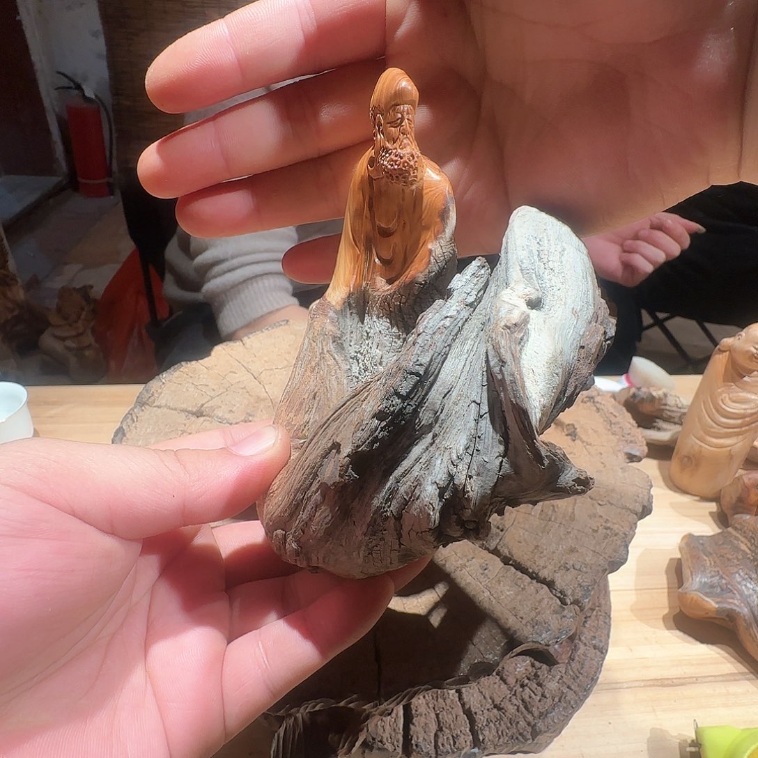 柏木（崖柏）笔****字太行崖柏纯手工制作