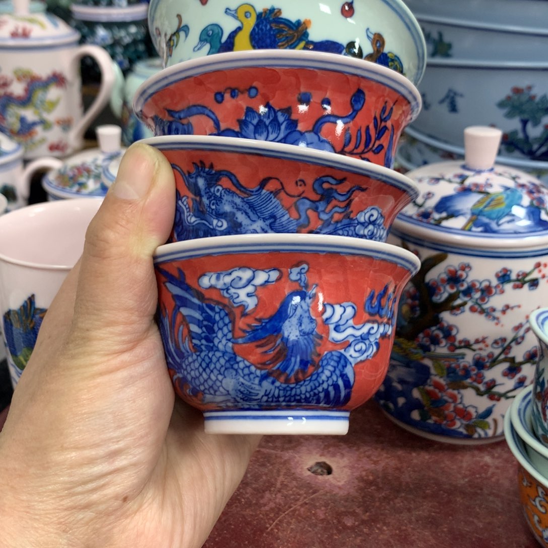 儿***理陶其他景德镇陶瓷 碗 盘 杯 壶 碟 各种……