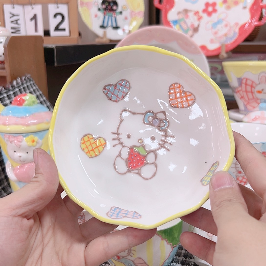 可爱陶瓷高温手作