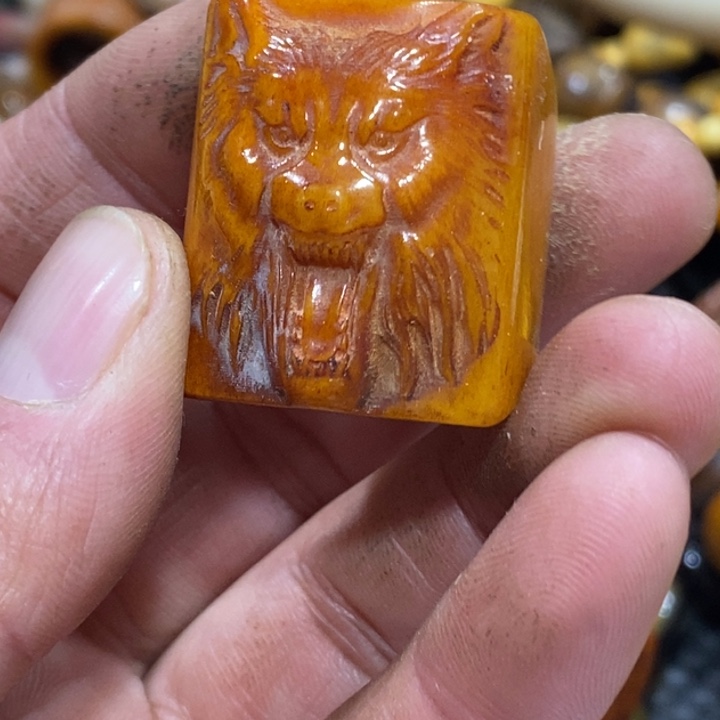 滴血莲花菩提吊坠