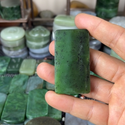 和田玉珠宝半成品未镶嵌