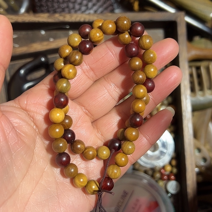 绿檀木香木紫檀珠串