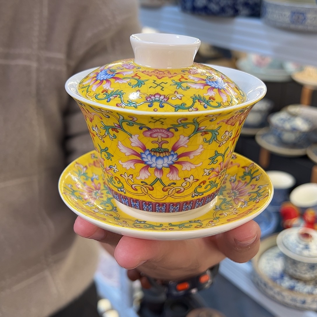 盖碗很漂亮我很喜欢