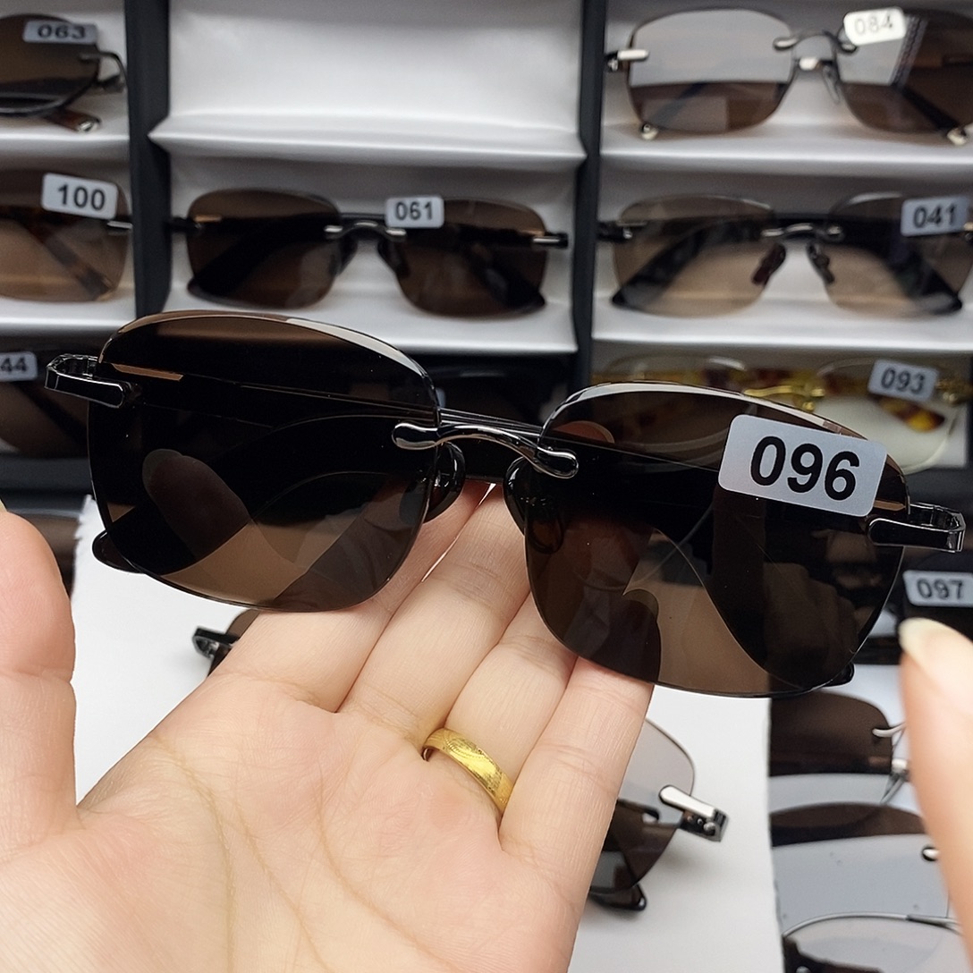 分体式高档天然水晶眼镜A096