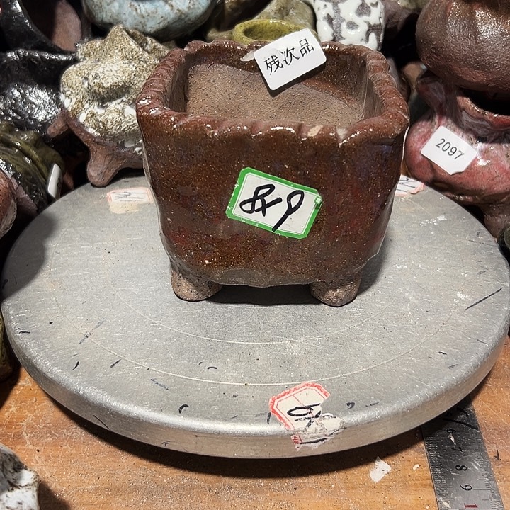 粗陶花盆制作就这样的