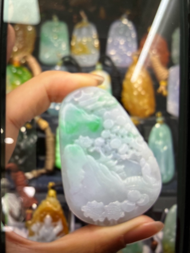 翡翠A货一物一证