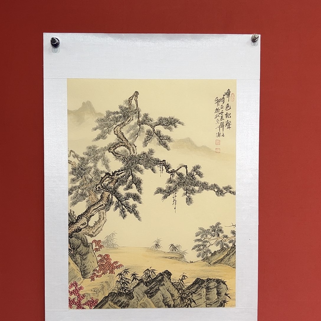 国画李川浦画家作品