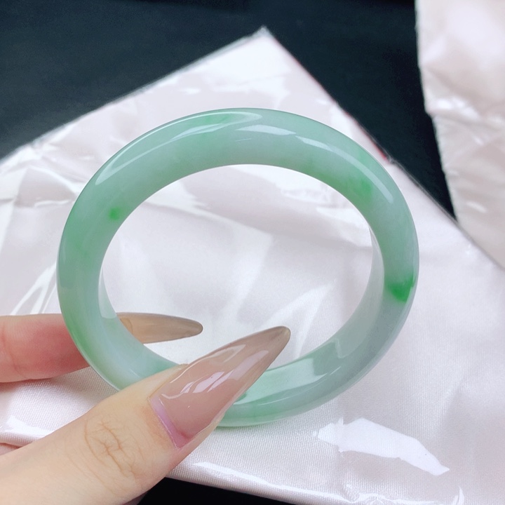 未镶嵌手镯翡翠56-57圈口