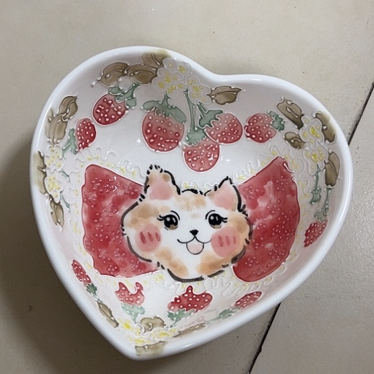 手绘高温釉下彩陶瓷