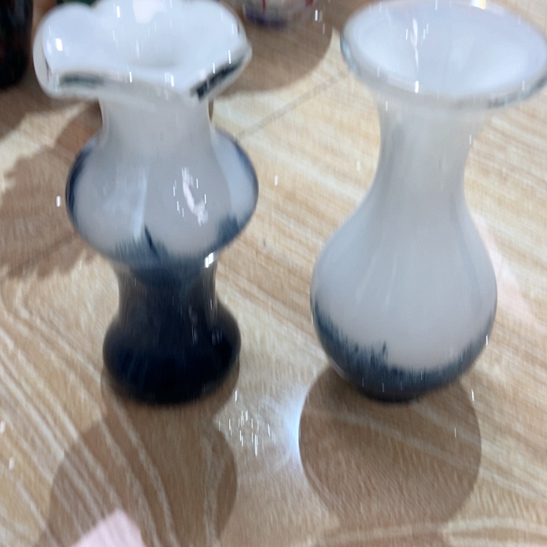 琉璃手工艺品一对