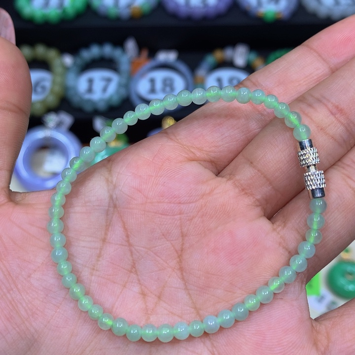 翡翠未镶嵌颈饰翡翠3+