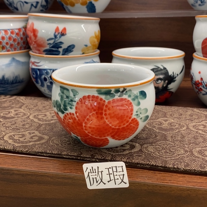 釉下老陶泥手工绘制