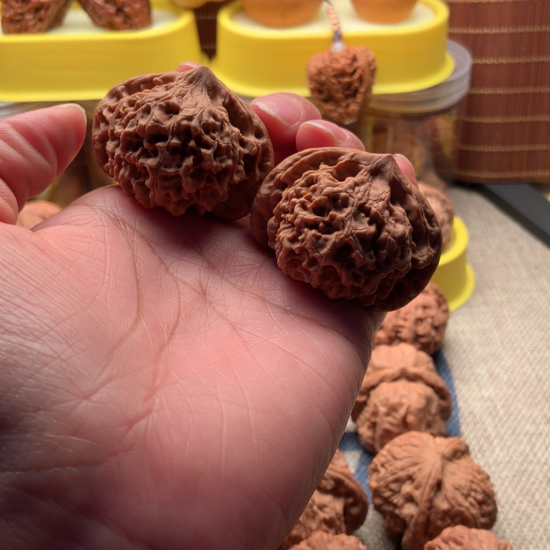 桃核把件文玩核桃