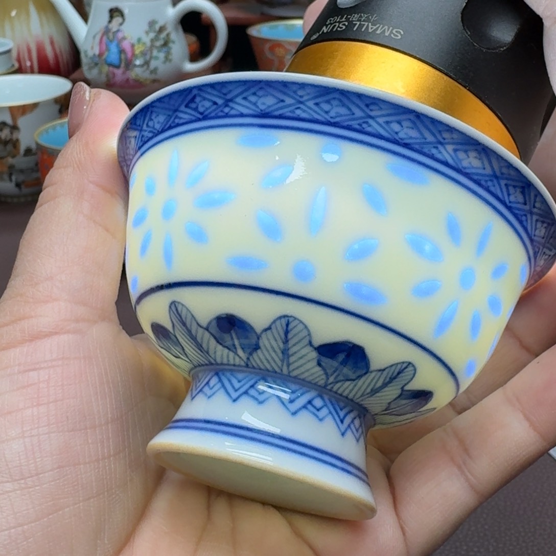 瓷片景德镇仿古手工制作精品展示