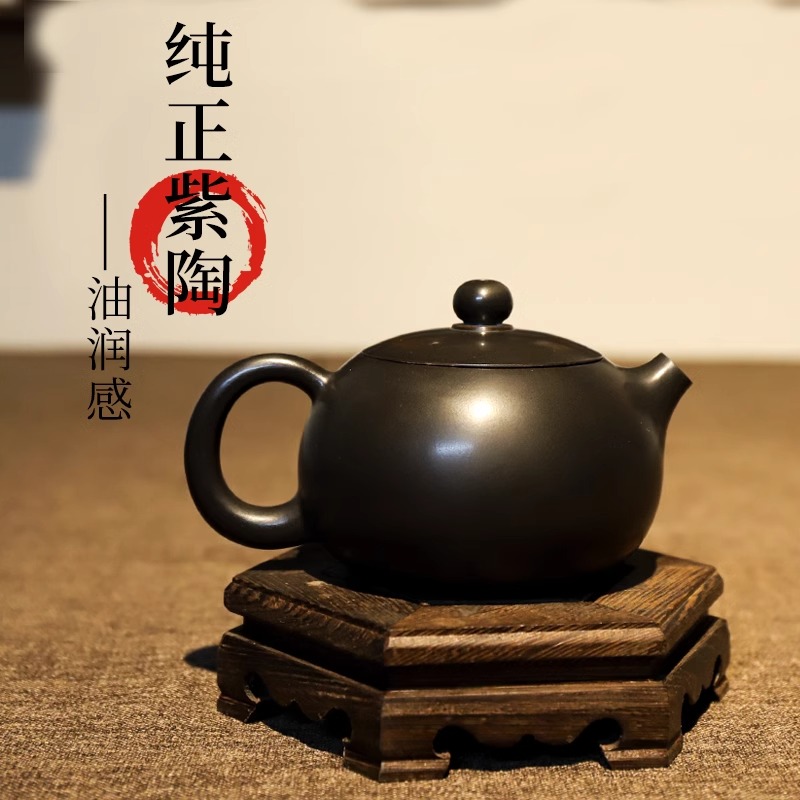 云南建水紫陶茶壶泡茶全手工精美西施壶紫陶瓷小容量家用功夫茶具