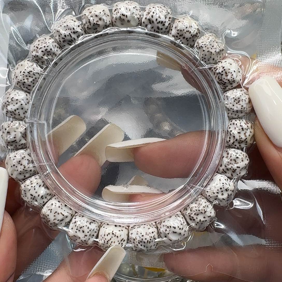 星月菩提手串207卓越白星月菩提无相10单圈