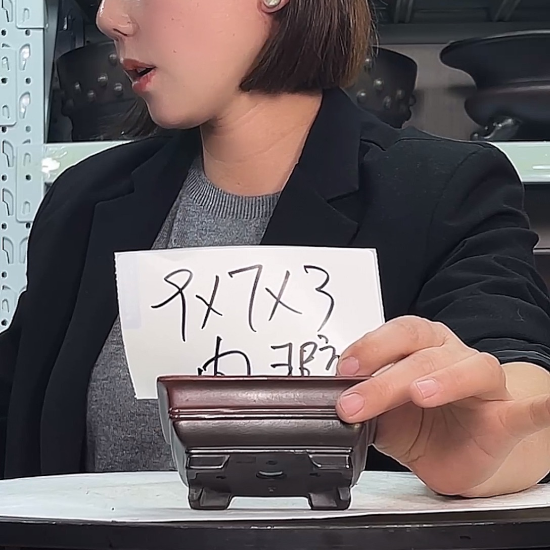 紫砂花盆宜兴紫砂54号