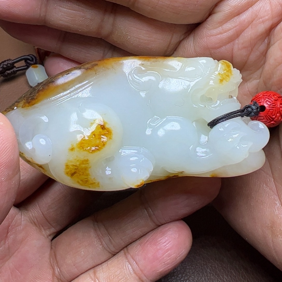 吊坠(不含链)未镶嵌和田玉