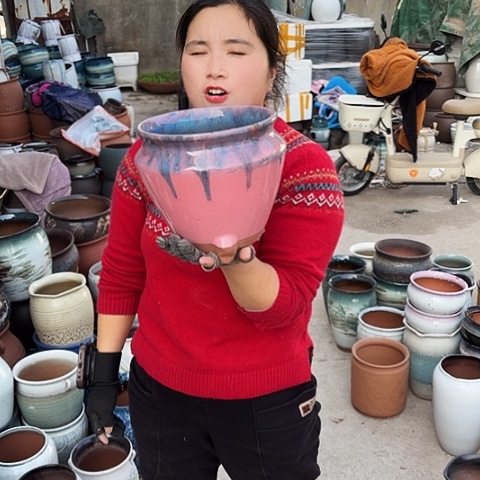 口20高20瑕疵盆子 