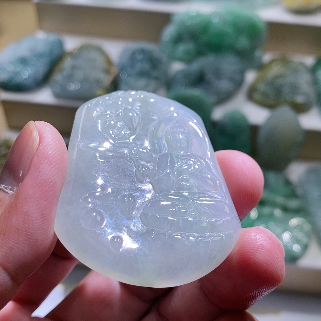 【闪购商品】翡翠颈饰未镶嵌11111111111