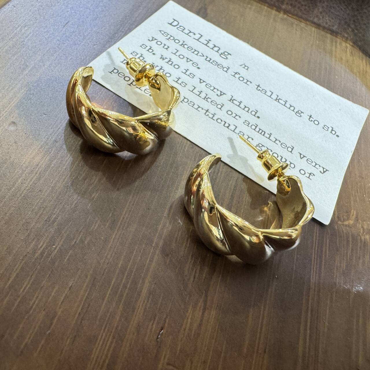 铜合金耳饰 轻奢百搭耳饰 A212