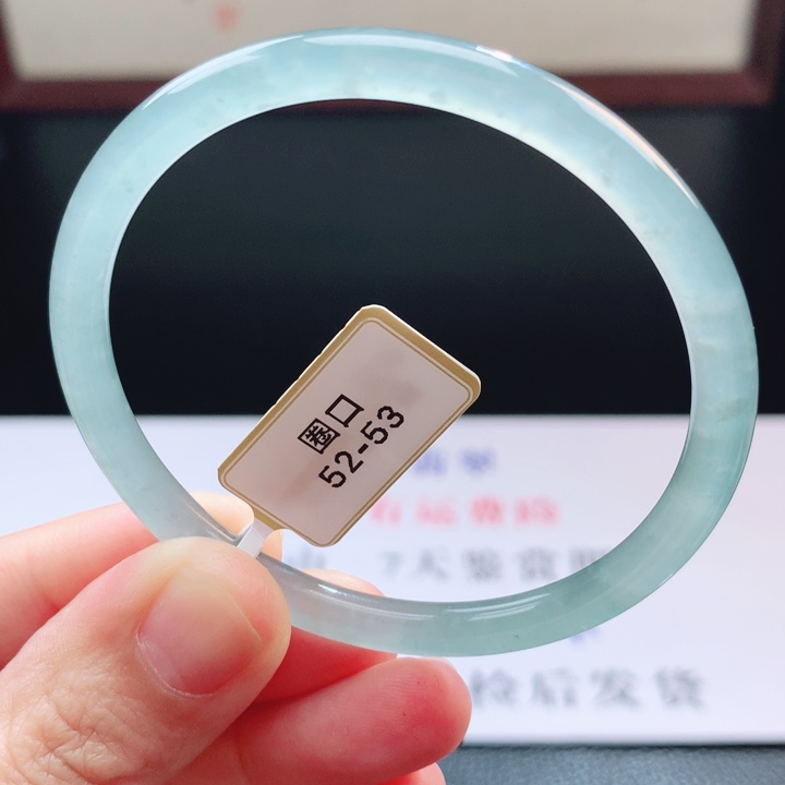 翡翠未镶嵌手镯翡翠手镯25