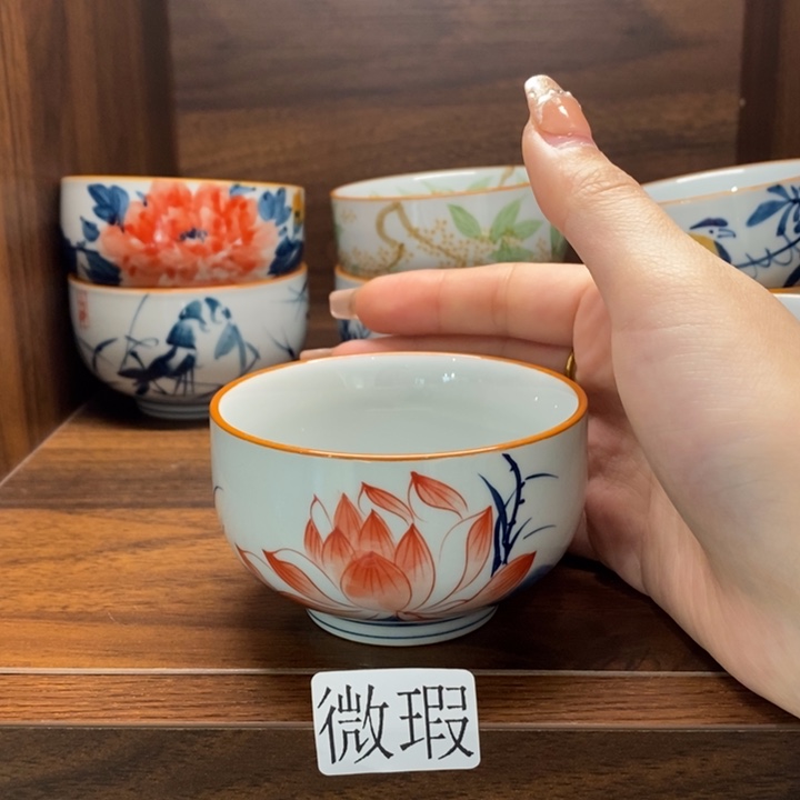 釉下老陶泥手工绘制