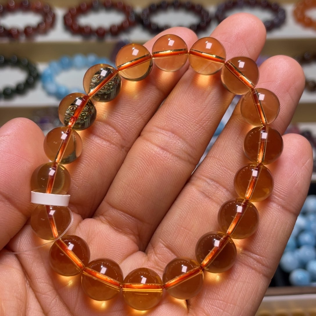 水晶手链未镶嵌巴西暴力黄