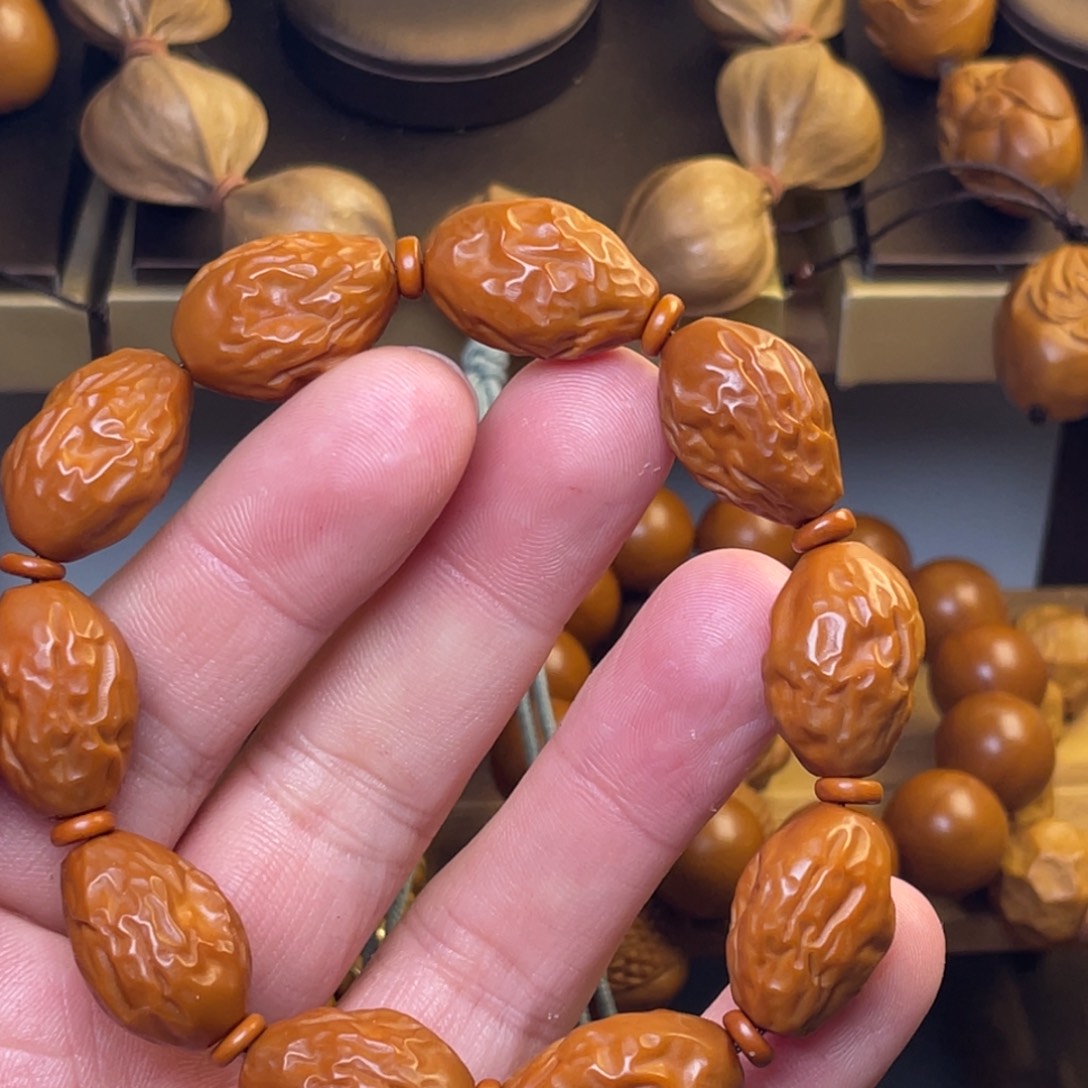 橄榄核手串/手链1.4小枣