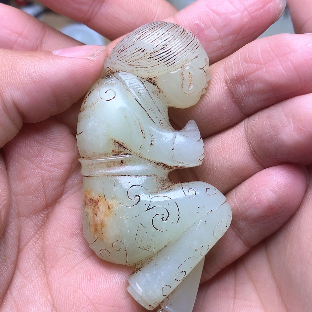 和田玉挂件未镶嵌