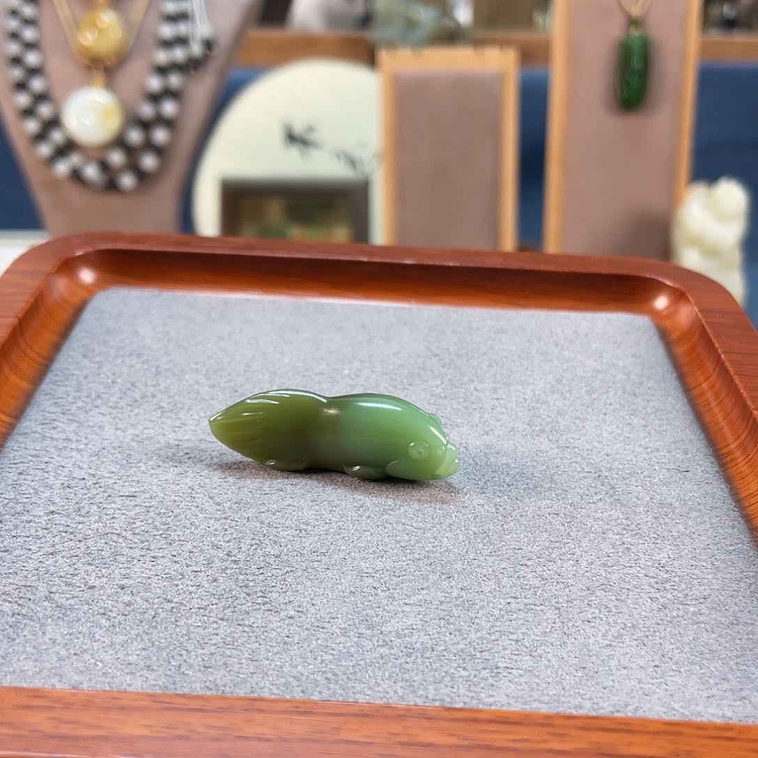 和田玉吊坠(不含链)未镶嵌