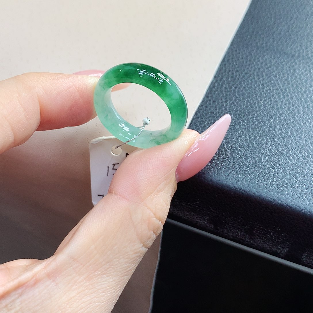 未镶嵌戒指翡翠15号