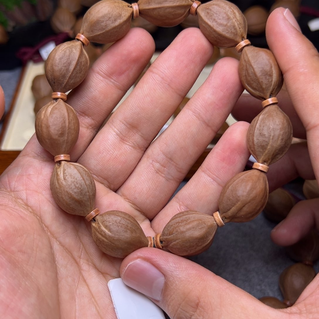 橄榄核手串/手链梅林铁核17/24