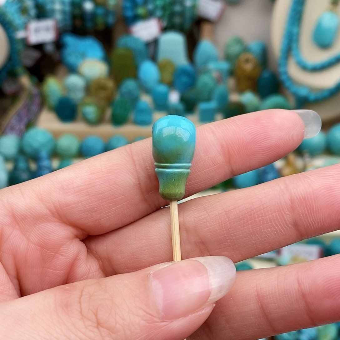 绿松石珠宝奇石未镶嵌