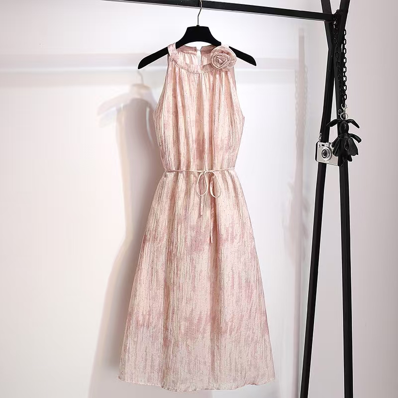 K011-020夏季吊带连衣裙纯欲温柔风甜美（不是主图款以直播间为准）