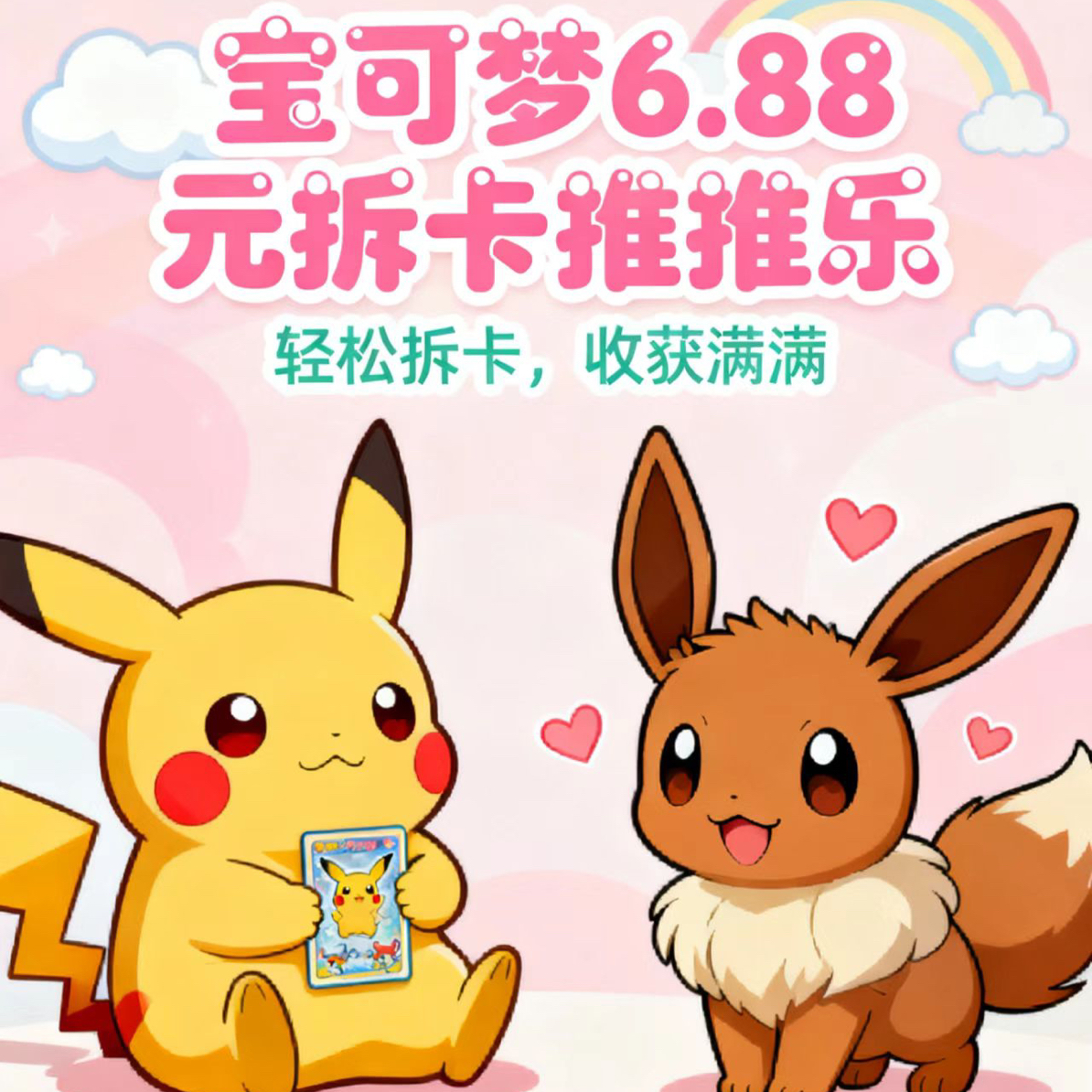 【derder专属】PTCG宝可梦推推乐 直播间默认代拆