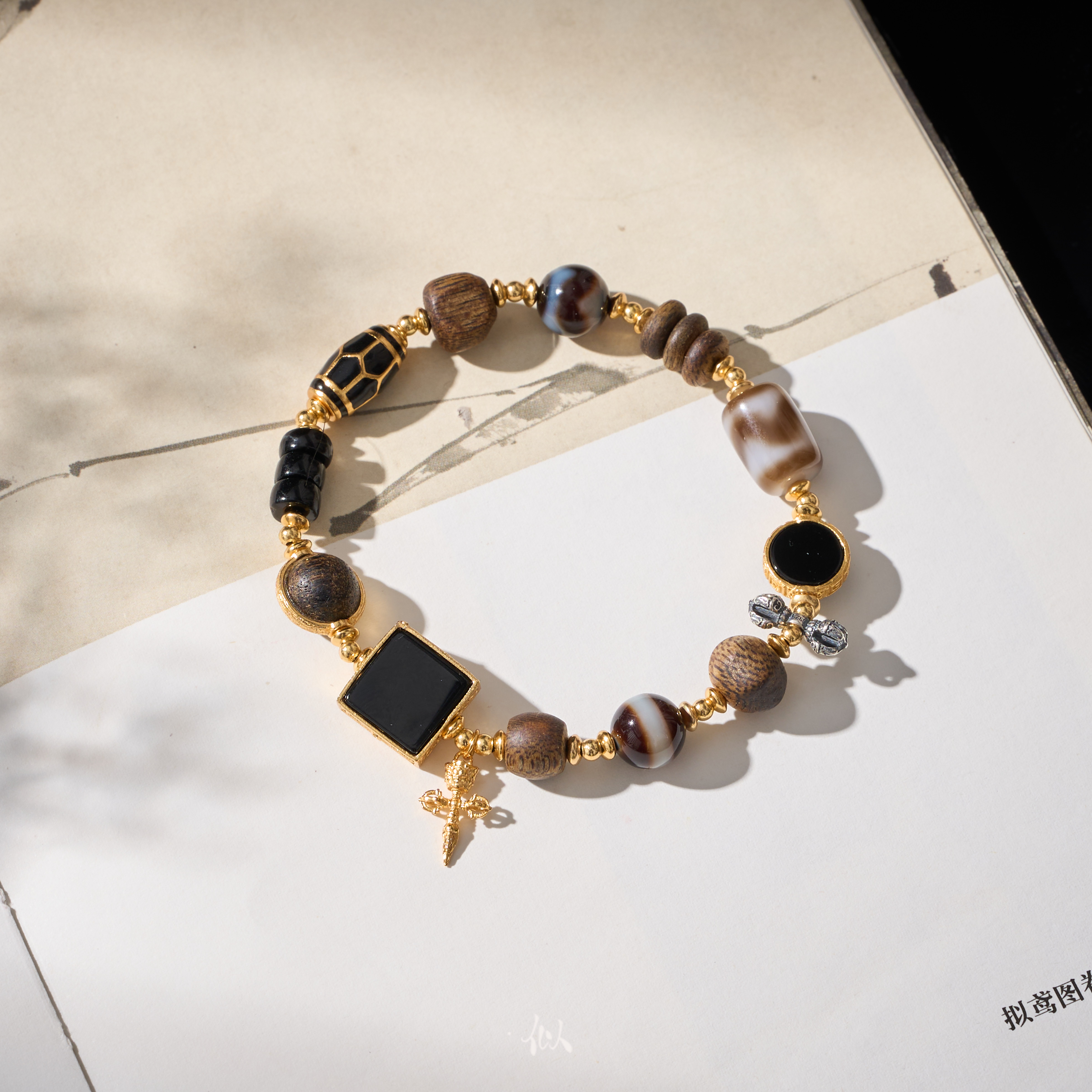 【云栖】·似梓珠宝· 玛瑙多宝手串  多样性发一 SZCC2050587