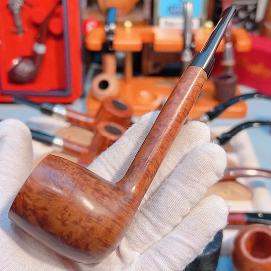 老英伦查尔顿加拿大人长腿二手烟斗